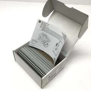 Menge 25 Allen-Bradley 1492-LD3 2-Kreis Federklemme Klemmenblock, 600 V 20 A - Bild 1 von 4