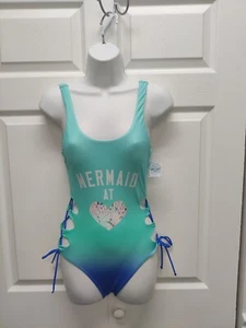 ALTAR'D STATE One Piece Blue Mermaid Swim Suite Size Small NWT MSRP $60 - Picture 1 of 7