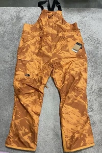 The North Face Womens Freedom Ins. Bib Snow Pants Orange Plus 3X/Reg. NWT $220 - Picture 1 of 11