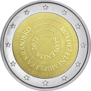 Museo Carniola de Eslovenia 2021 2 euros (#8055) - Imagen 1 de 1