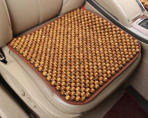 Wood Beaded office Seat Cushion, Bead Seat Cushion for Office Chair,seat Bead... - Picture 1 of 8