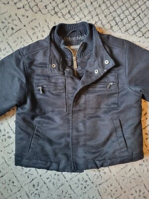 Chaqueta de invierno forrada negra 3t Kenneth Cole Reaction para niños pequeños Foto 1 de 4