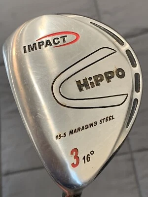 HIPPO IMPACT #3 16* Дерево Regular Flex Графит ДЛЯ ЛЕВОЙ РУКИ 43 дюйма *$9,99 ДОСТАВКА* - Изображение 1 из 4