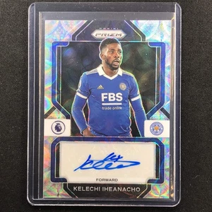 2022-23 Prizm EPL KELECHI IHEANACHO Choice Signatures Auto Scope #KI - Picture 1 of 1