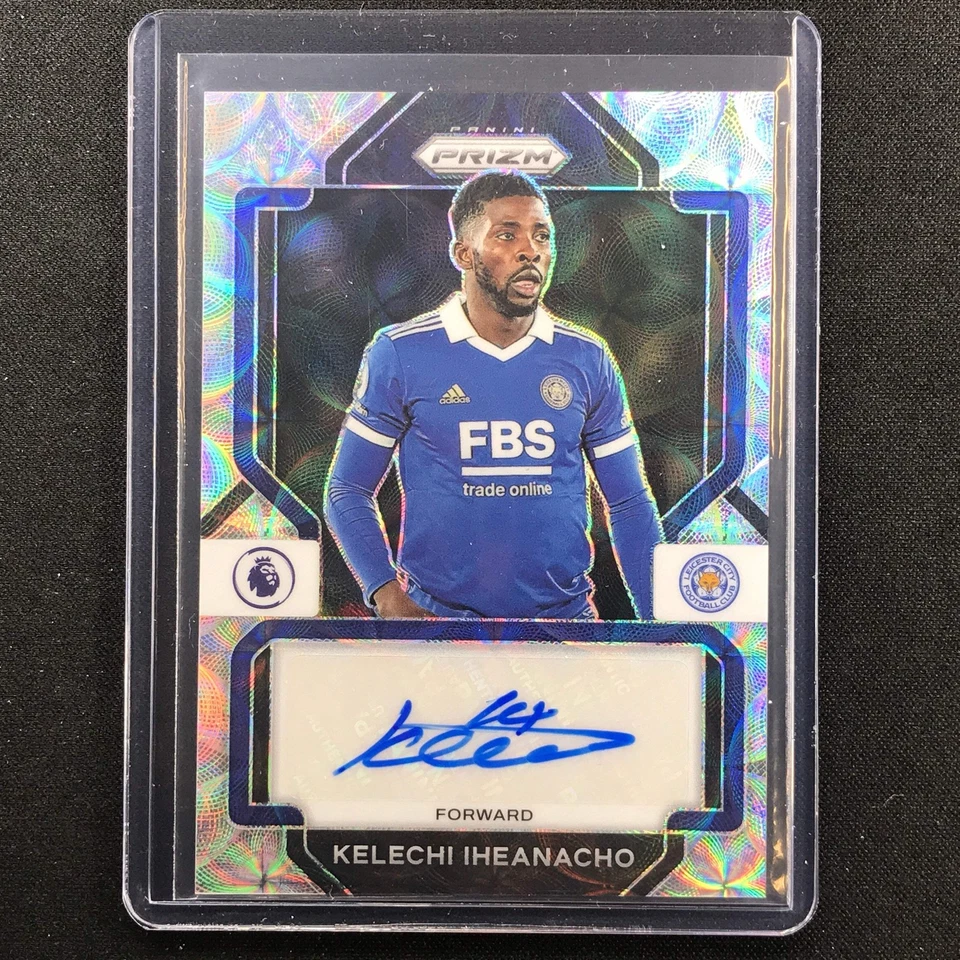 2022-23 Prizm EPL KELECHI IHEANACHO Choice Signatures Auto Scope #KI - Image 1 of 1