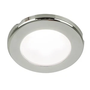 Hella Marine EuroLED 75 3" Round Screw Mount Down Light - White LED - Stainless - Picture 1 of 1