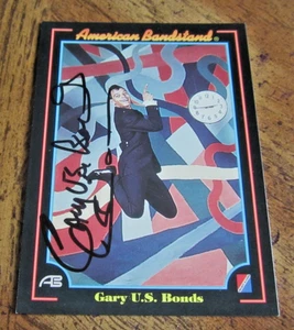 Gary U.S. Bonds Autographed Signed 1993 Collect-A-Card American Bandstand #89 - Picture 1 of 3