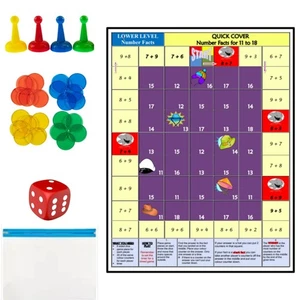 Datos sobre el número del juego de mesa familiar para padres niños para 11-18 actividad interactiva divertida - Imagen 1 de 5