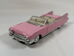 Modellino pressofuso Maisto scala 1/18 Cadillac Eldorado Biarritz - rosa - Foto 1 di 11