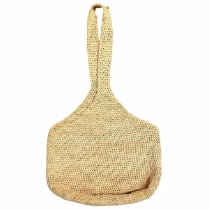 HELEN KAMINSKI 100% Pure Raffia Woven Single-Handle Shoulder Bucket Tote Bag - Picture 1 of 6