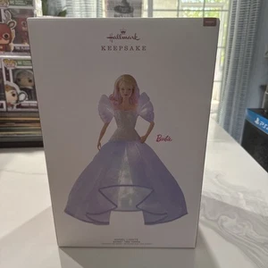 NEW Barbie Angel Limited Edition Light Up Tree Topper 2018 Hallmark Keepsake - Picture 1 of 5