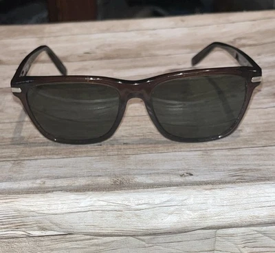 Gafas de sol Salvador Ferragamo SF992S 210 marco marrón lentes verdes Foto 1 de 4