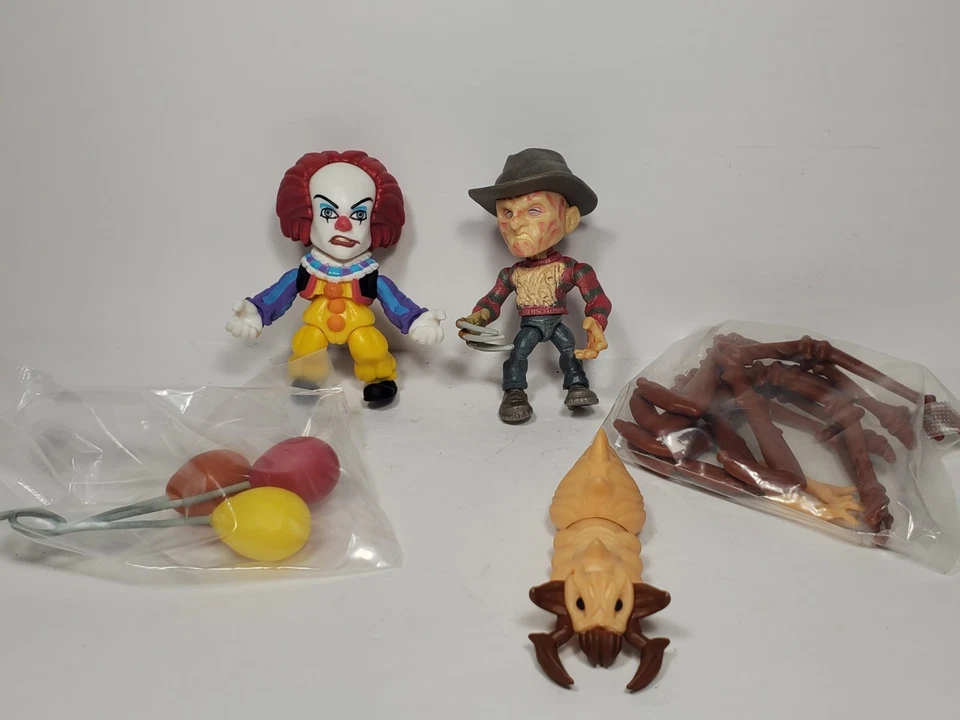 Lote de 3 Freddy Pennywise Giant Spider b13 Paquete Coleccionista de Terror Sujetos Leales Foto 1 de 3