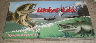Lunker Lake Board Game Factory Sealed Mint Condition Vintage Fishing Game - Image 1 of 3
