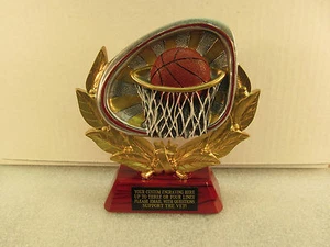 March Madness Office Pool Award KOSTENLOSE Gravur Palisandersockel Versand 2 Tage Post - Bild 1 von 2