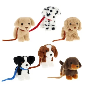 Keel Toys Keeleco Puppy Love 15cm and 23cm Plush Soft Toys Dogs - Picture 1 of 45