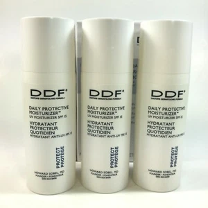 -3x DDF Daily Protective Moisturizer SPF 15 1.7 oz (Total 5.1oz) F17 - Picture 1 of 9