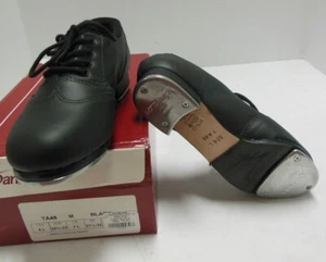 So Danca TA-48 Willow Oxford Style tap shoe Brogue Stitching Retail $117 Black - Picture 1 of 4