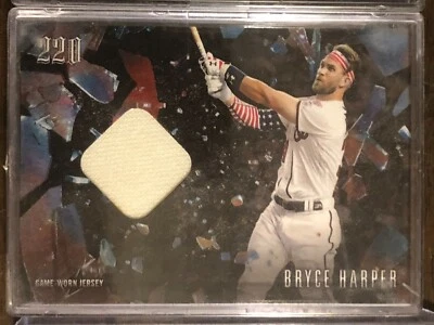 2018 Topps X Bryce Harper #BH-R6A Bryce Harper Washington Nationals JERSEY RELIC - Image 1 of 2