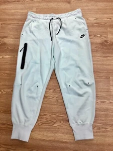 Nike Womens Jogger Pants Drawstring Waist Yoga Running Light Mint Green Sz XL - Picture 1 of 8