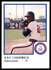 1986 ProCards Minor League Ray Chadwick Edmonton Trappers #3