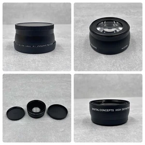 DIGITAL CONCEPTS High Definition 0.43X 58MM Wide Angle Lens JAPAN Optics MACRO - Picture 1 of 19