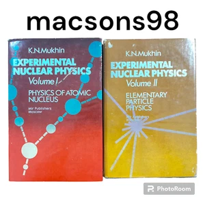 Experimental Nuclear Physics 2 Vols Mukhin Mir Publishers Moscow 1987 - Picture 1 of 22