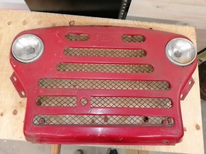 Calandra Originale Fiat Campagnola Vigili del Fuoco Front Grill - Imagen 1 de 11