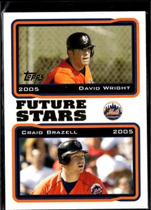 2005 Topps #330 David Wright / Craig Brazell - Bild 1 von 2