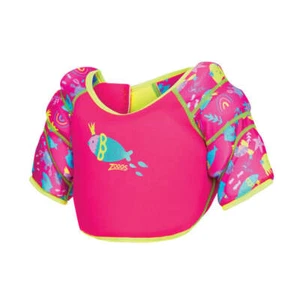 Zoggs Swim Vest Kids Sea Swimming Jacket Queen Water Wings Pink Pool Beach Girls - Picture 1 of 11