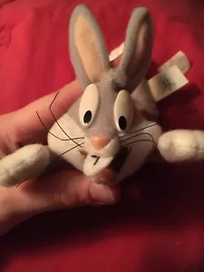 Looney Tunes Bugs Bunny Play-By-Play Beanie Baby 1997 - Picture 1 of 5