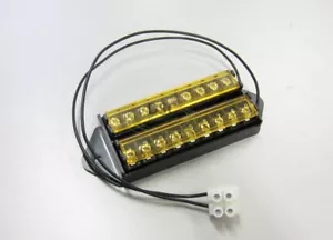 8 Way Terminal Block, Splits One 2-wire Input into 8 Outputs (Train Layout Use) - Picture 1 of 6