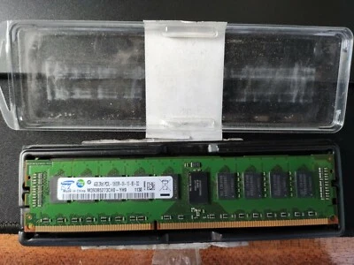 SAMSUNG M393B5273CH0-YH9 4GB 2Rx8 PC3L-10600R DDR3 SERVER RAM MEMORY - Image 1 of 2