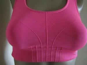 Sujetador deportivo inalámbrico C9 By Champion rosa espalda cruzada talla XS - Imagen 1 de 9