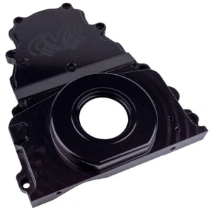 GM LS Billet Timing Cover 2-Piece Black CVR PERFORMANCE TC2327BK - Picture 1 of 1