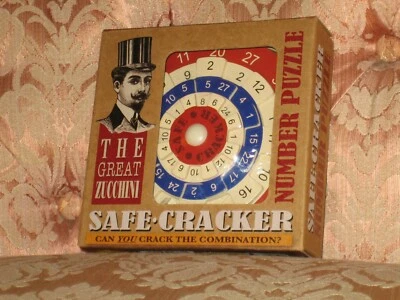 Safe Cracker - Great Zucchini Wheel Number Combination Puzzle + Mini Torch  NEW — 第 1/4 张图片