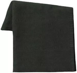 Green Striped Chenille Knit Throw Blanket, 60 Inches (L) x 50 Inches (W) - Picture 1 of 1