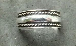 SILVER TOE RING, Solid Sterling Silver, 5mm *BN* good quality, sturdy toe ring - Picture 1 of 7