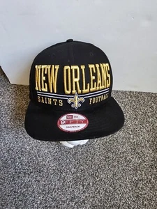 New Era 9FIFTY New Orleans Saints Men’s Snapback Hat Cap NFL Football - Picture 1 of 9