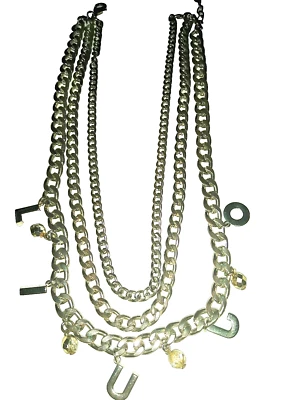 Collana Liu Jo, 3 Fili,  originale, modello non recentissimo. - Immagine 1 di 4