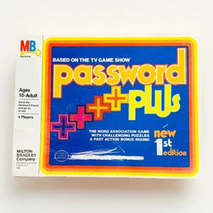 Vintage 1978 Password Plus New 1st Edition 100% COMPLETE Rare See Description - Picture 1 of 12