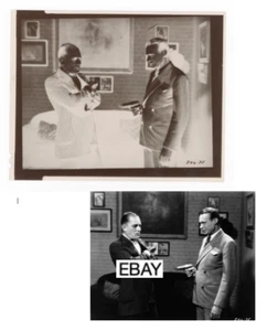 LON CHANEY SR. THE BIG CITY 1928 MOVIE TRANSPARENCY #2 4X5 FAMOUS MONSTERS FJA - Picture 1 of 1