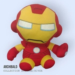 Peluche TY Beanie Babies Marvel Super Heroes Iron Man alto 6 - Foto 1 di 5