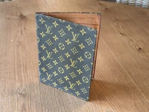 Louis Vuitton De Colección Raro Agenda Planificador Cubierta Monograma Escritorio Carpeta Accesorio - Imagen 1 de 6
