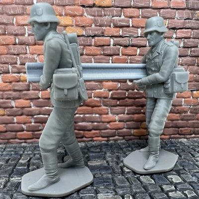 Juego de figuras de juguete soldado de resina 3D 1/32 de la Segunda Guerra Mundial SAPPER alemán de la Segunda Guerra Mundial Foto 1 de 4