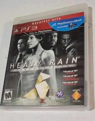 Heavy Rain (Sony PlayStation 3, 2010) PS3 greatest hits - Image 1 of 4