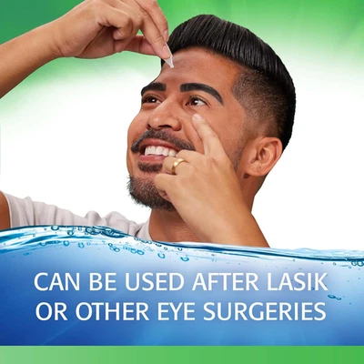 Lubricant Drops Eyes Preservative-free 0.01 Fl Oz Single-Use/50Counts/Refresh. - Image 1 of 4