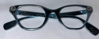 Anteojos Tura Inc de colección CAT EYE monturas de aluminio plateadas Foto 1 de 4