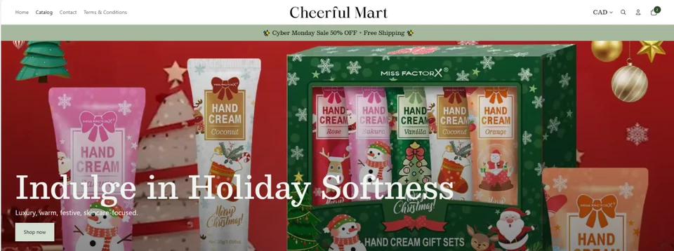 cheerfulmart.com - nombre de dominio en venta Foto 1 de 1