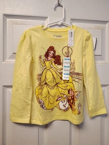 Old Navy Collectabilitees Disney T-shirt 5T NWT Beauty and the Beast Belle - Picture 1 of 2